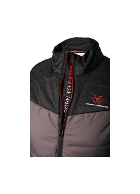 Massey Ferguson - Ladies grey Padded Vest - X993322216 - Farming Parts