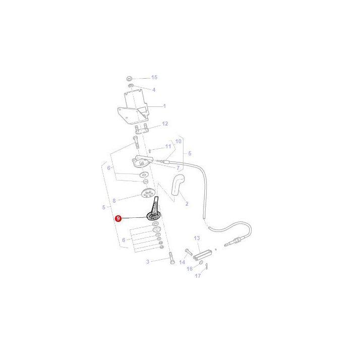 Lever - 4285769M1 - Massey Tractor Parts