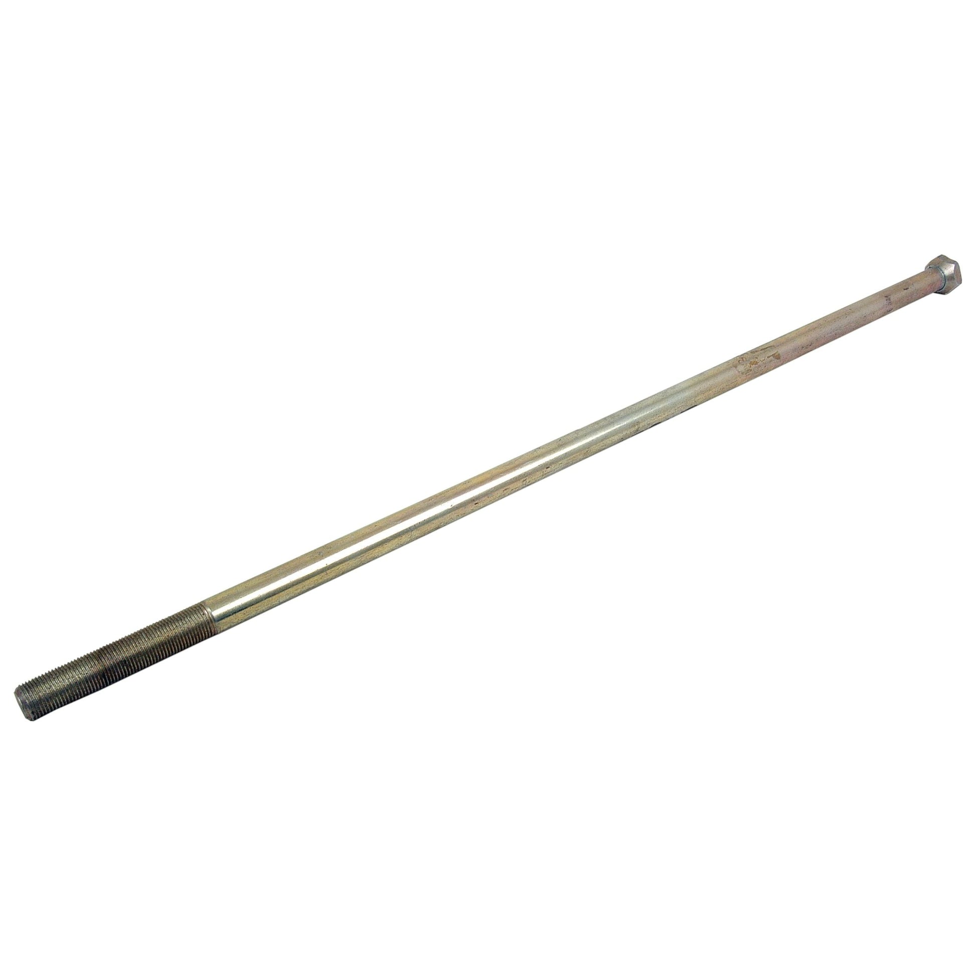 A Sparex Lift Rod Assembly (Sparex Part No. S.17347) hex bolt, featuring threads on both ends and a hexagonal head on one side, designed for compatibility with Massey Ferguson lift rod assemblies.