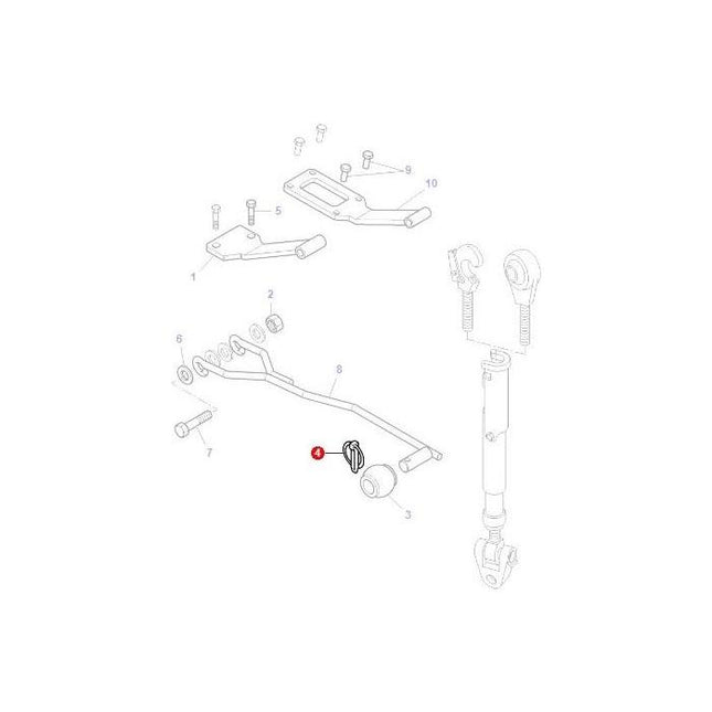 Linch Pin - 3011024X1 - Massey Tractor Parts