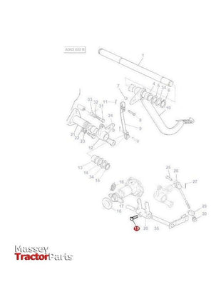 Massey Ferguson Locking Stud - 3771408M1 | OEM | Massey Ferguson parts | Clutch-Massey Ferguson-Axles & Power Train,Farming Parts,Levers & Selectors,Tractor Parts,Transmission