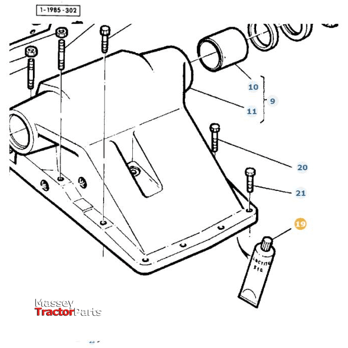 Massey Ferguson Loctite 574 - 3900613M2 | OEM | Massey Ferguson parts | Chemical Products-Massey Ferguson-Chemical Maintenance,Chemical Products,Farming Parts,Tractor Parts,Workshop,Workshop & Merchandising