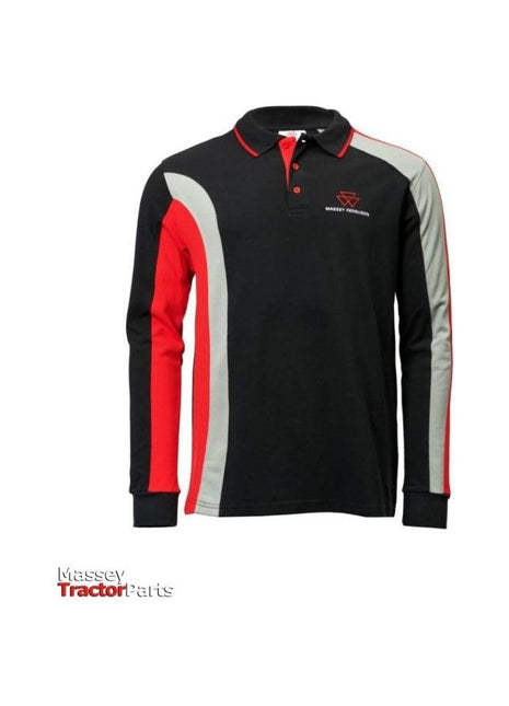 Massey Ferguson - Long Sleeves Rugby Shirt - X993412213 - Massey Tractor Parts
