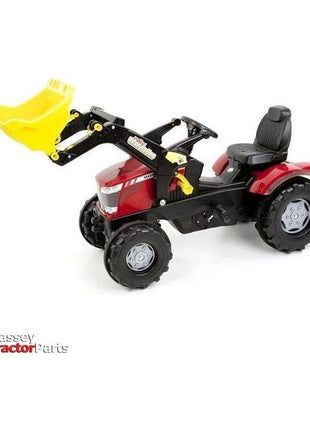 Massey Ferguson 7726 Pedal Tractor with Loader and Pneumatic Tyres - X993070611140 - Massey Tractor Parts