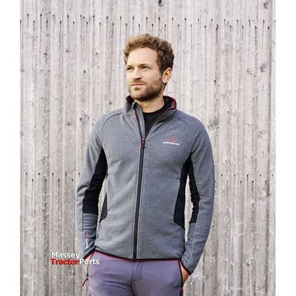 Massey Ferguson - Mens Grey Fleece -  X993322213 - Farming Parts