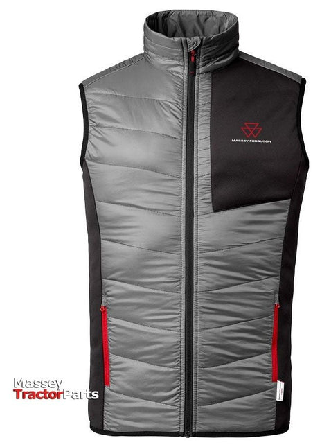 Massey Ferguson - Mens Quilted Gilet - X993312209 - Farming Parts