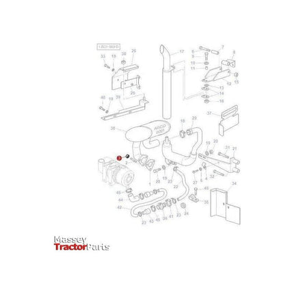 Massey Ferguson Nut - 3010571X1 | OEM | Massey Ferguson parts | Nuts-Massey Ferguson-2 Piece Fittings,Axles & Power Train,Bolts & Nuts,Bolts & O rings,Farming Parts,Hydraulic Fluid Connectors,Hydraulics,Inserts,Machinery Parts,Nuts,Plough & Cultivation Fasteners,SAE,Screws & Fasteners,Towing & Fasteners,Tractor Parts,Wheels & Mudguards