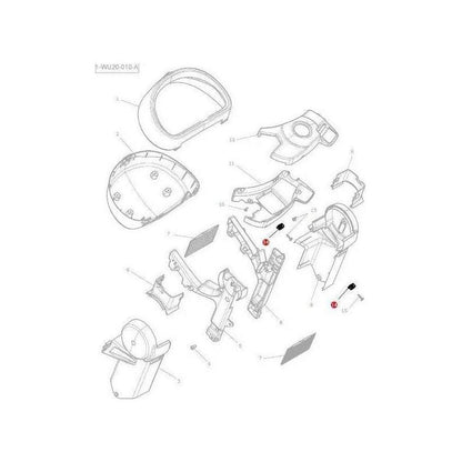 Massey Ferguson Nut M4 Cladding - 4289782M1 | OEM | Massey Ferguson parts | Cab Trim-Massey Ferguson-2 Piece Fittings,Axles & Power Train,Bolts & Nuts,Bolts & O rings,Brake Hardware,Brakes,Farming Parts,Hydraulic Fluid Connectors,Hydraulics,Inserts,Machinery Parts,Nuts,Pedals,Plough & Cultivation Fasteners,SAE,Screws & Fasteners,Towing & Fasteners,Tractor Parts,Wheels & Mudguards