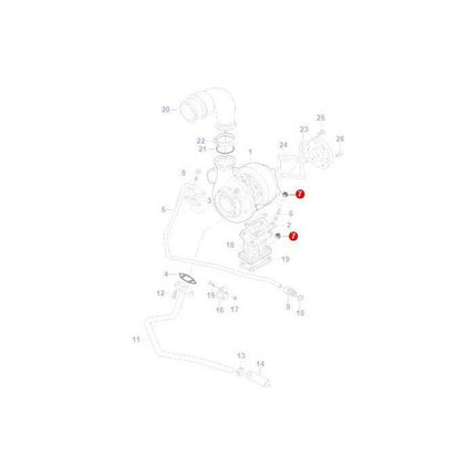 Nut Turbo - V521601000 - Massey Tractor Parts