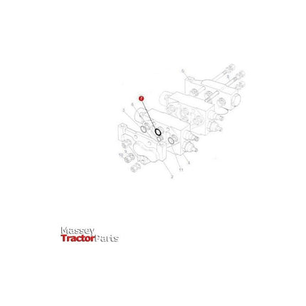 Massey Ferguson O Ring - 365470X1 | OEM | Massey Ferguson parts | Tractor Spool Valves-Massey Ferguson-Engine & Filters,Farming Parts,Flow Control Valves,Hydraulic Valves,Hydraulics,O Rings,O Rings & Accessories,Seals,Tractor Parts