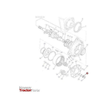 O Ring - 70923568-Massey Ferguson-Axles & Power Train,Engine & Filters,Farming Parts,Front Axle & Steering,O Rings,O Rings & Accessories,On Sale,Seals,Tractor Parts