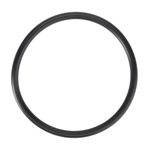 An O-ring branded by AGCO, named Massey Ferguson - O Ring Lift Arms - 359136X1, is displayed against a white background. This black rubber ring, circular and uniform in thickness, is ideal for the Massey Ferguson 100 Series.