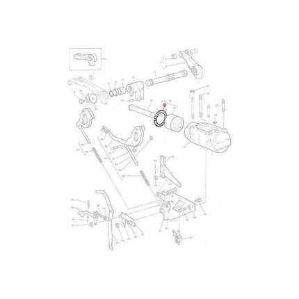 Massey Ferguson O Ring Lift Cylinder - 3761475M1 | OEM | Massey Ferguson parts | Hydraulics-Massey Ferguson-Engine & Filters,Farming Parts,Hydraulic Lift Components,Hydraulics,O Rings,O Rings & Accessories,Seals,Tractor Hydraulic,Tractor Parts