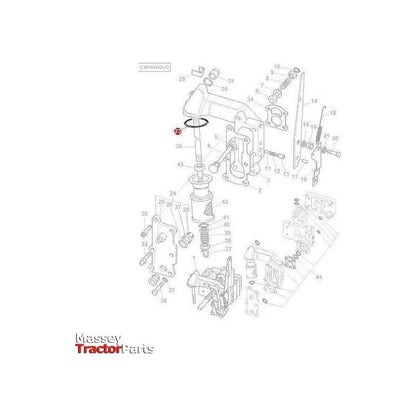 Massey Ferguson O Ring Strainer Unit - 195876M1 | OEM | Massey Ferguson parts | Hydraulic Pumps-Massey Ferguson-Engine & Filters,Farming Parts,Hydraulic Lift Components,Hydraulics,O Rings,O Rings & Accessories,Seals,Tractor Hydraulic,Tractor Parts