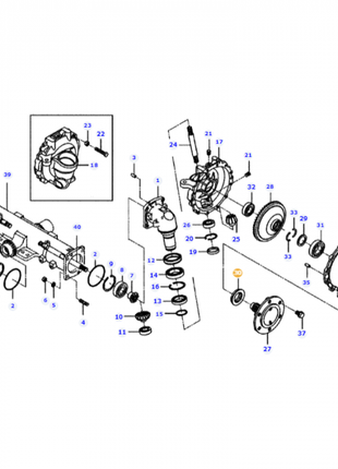 Oil Seal - 3703282m1 - Massey Tractor Parts