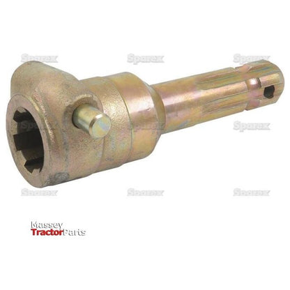 PTO Adaptor - Female spline 1 3/8'' - 6 x Male spline 1 1/8'' - 6 with Quick Release Pin. - S.15678 - Farming Parts