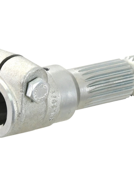 The Sparex PTO Adaptor, model S.3742, features a female spline of 1 3/8'' - 6 and a male spline of 1 3/8'' - 21 with a clamp bolt. This standard duty adapter is designed to handle up to 70HP.