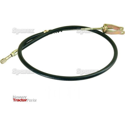 Image of a PTO cable for a Massey Ferguson tractor, measuring 1150mm in length with an outer cable length of 900mm. The background features the faintly visible Sparex logo, highlighting the authenticity and quality associated with Sparex Part No. S.62197.