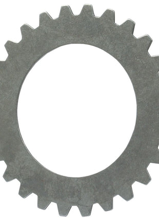 A single metallic PTO Clutch Plate, reminiscent of a Case IH clutch plate, with 21 teeth and a circular hole in the center, identified as Sparex Part No.S.56956 by the brand Sparex, isolated on a white background.
