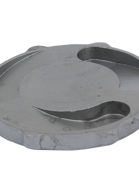 A PTO Freewheel Flange (RH) by Sparex, characterized by its round, gray metal disc and indented, curved designs along its surface, reminiscent of the meticulous craftsmanship seen in La Magdalena (Sparex Part No.S.6184).