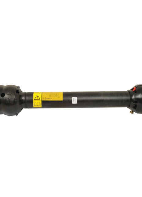 A black agricultural driveline power take-off (PTO) shaft featuring Sparex's PTO Guard - Easylock - Wide Angle with 1010mm length, large guard, and safety labels (Sparex Part No. S.26363).