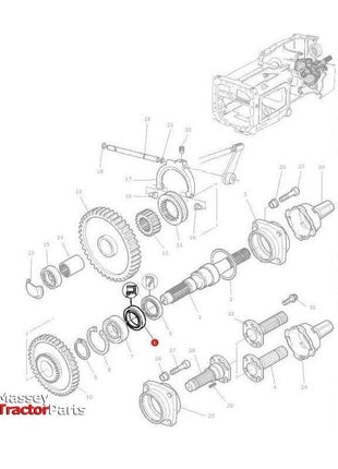 Massey Ferguson PTO Oil Seal - 3619342M1 | OEM | Massey Ferguson parts | PTO-Massey Ferguson-Axles & Power Train,Farming Parts,PTO Seals,Tractor Parts,Tractor PTO,Transmission