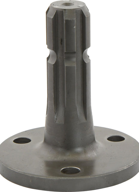 The PTO Shaft - S.17254 from Sparex is shown against a white background, featuring a metal flange with three holes and a cylindrical extension with 1 3/8'' splines.