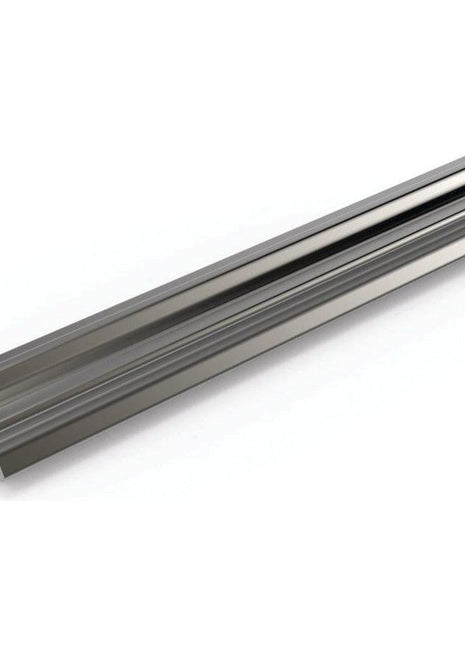 A silver, metal PTO Tube - Star Profile with a hollow center, from Sparex, lying horizontally on a white background. The tube is 1 meter in length and has the model number S.24820.