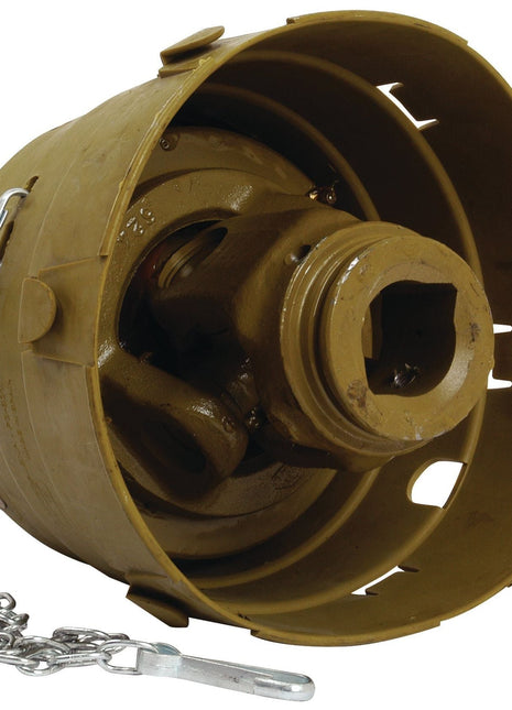 The PTO Wide Angle Joint (U/J Size: 32 x 76 & 27 x 94mm) from Sparex, featuring a size of 1 3/8''-6 Spline and a lemon profile, typically used for connecting machinery or equipment. This versatile component can also serve as a universal joint in various applications. For reference, the product number is Sparex Part No.S.6657.