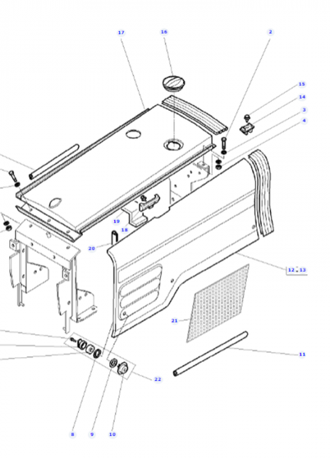 Pawl - 3808232M2 - Massey Tractor Parts