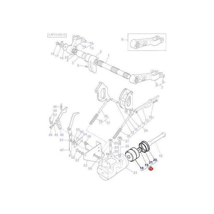 Piston Lift Arms - 1693921M93 - Massey Tractor Parts