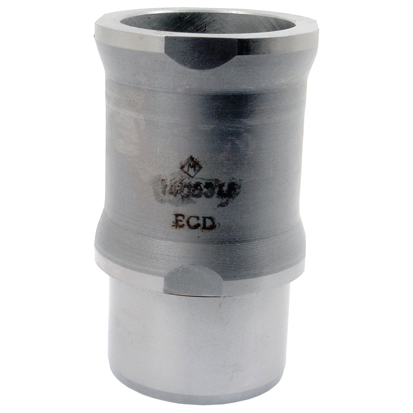 A cylindrical metal coupling with an 80mm bore, engraved with the brand logo "Sparex" and the letters "S.43176.