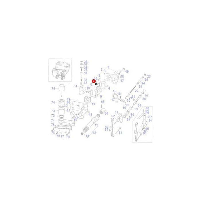 Piston Ring - 892604M1 - Massey Tractor Parts