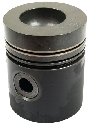 Introducing the Sparex Piston (Standard) - S.42197, a metal piston featuring two grooves and a side hole, designed with an optimal compression height for use in engine machinery.