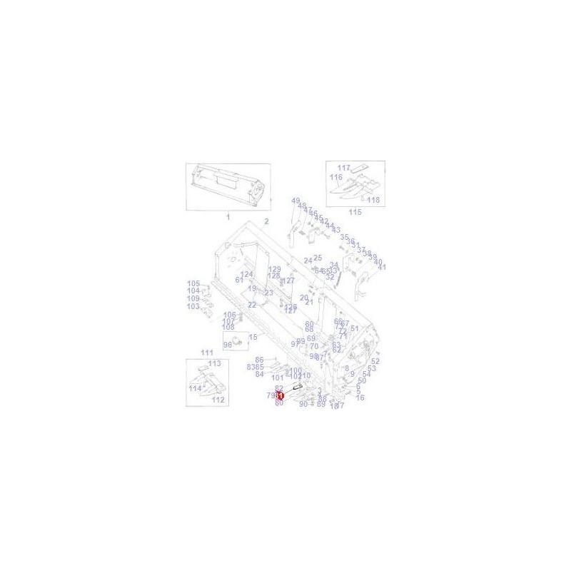 Plate Finger - 789351M1 | OEM |  parts | Knife-Massey Ferguson-Combine,Farming Parts,Fingers\,Guards,Harvesting & Cutting,Knife,Machinery Parts,Tools,Tractor Parts,Workshop