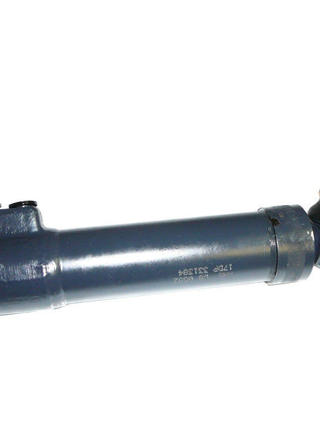 The Sparex Power Steering Cylinder, part number S.43773, is a metallic hydraulic component designed with mounting holes on one end and a threaded connector on the other. It is used in mechanical applications for models such as the Massey Ferguson 240.