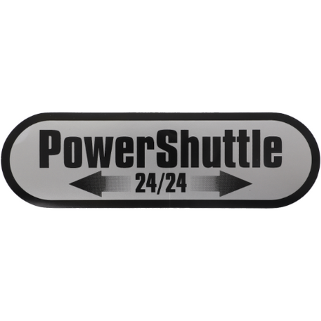 Powershuttle Decal - 3818550M1 - Massey Tractor Parts