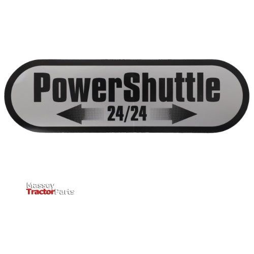 Powershuttle Decal - 3818550M1 - Massey Tractor Parts