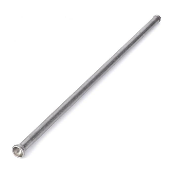 A long, slender metallic Massey Ferguson Push Rod (model 733817M1) from the AGCO brand, with a slightly wider end, placed diagonally against a white background.