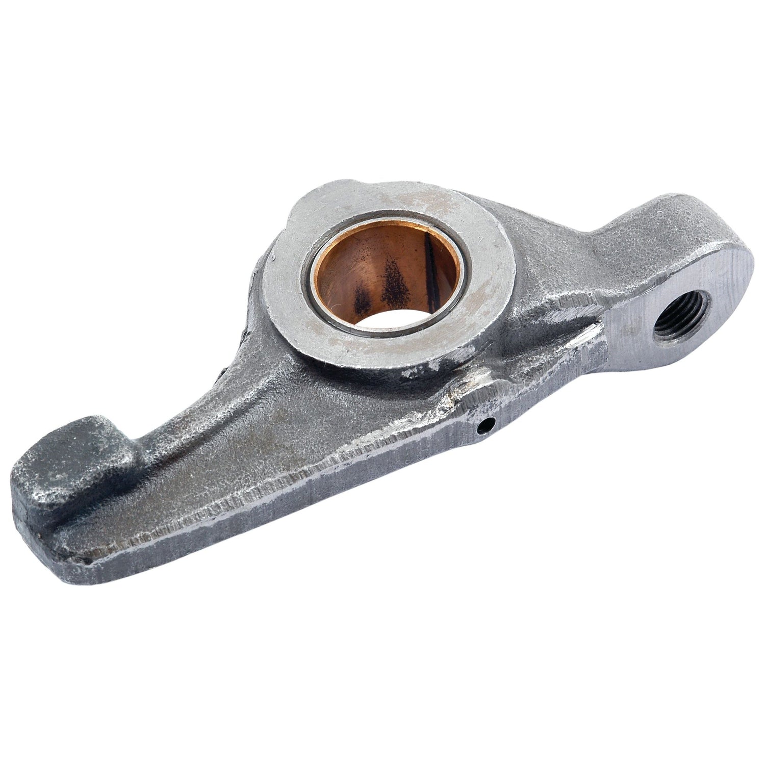 Close-up view of the Sparex Rocker Arm (RH) with a central circular hole, typical of components used in Perkins and Landini Massey Ferguson engines, Product No. S.41919.