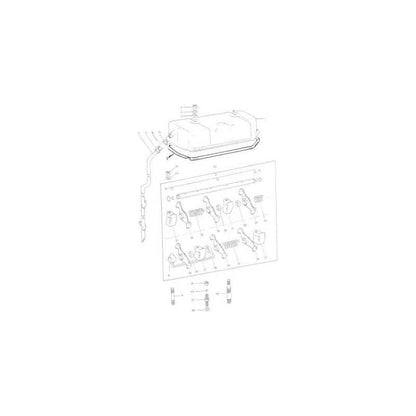 Massey Ferguson Rocker Cover Gasket - 731273V1 | OEM | Massey Ferguson parts | Rocker Cover Gaskets-Massey Ferguson-Engine & Filters,Engine Parts,Farming Parts,Gaskets,Rocker Cover Gaskets,Tractor Parts