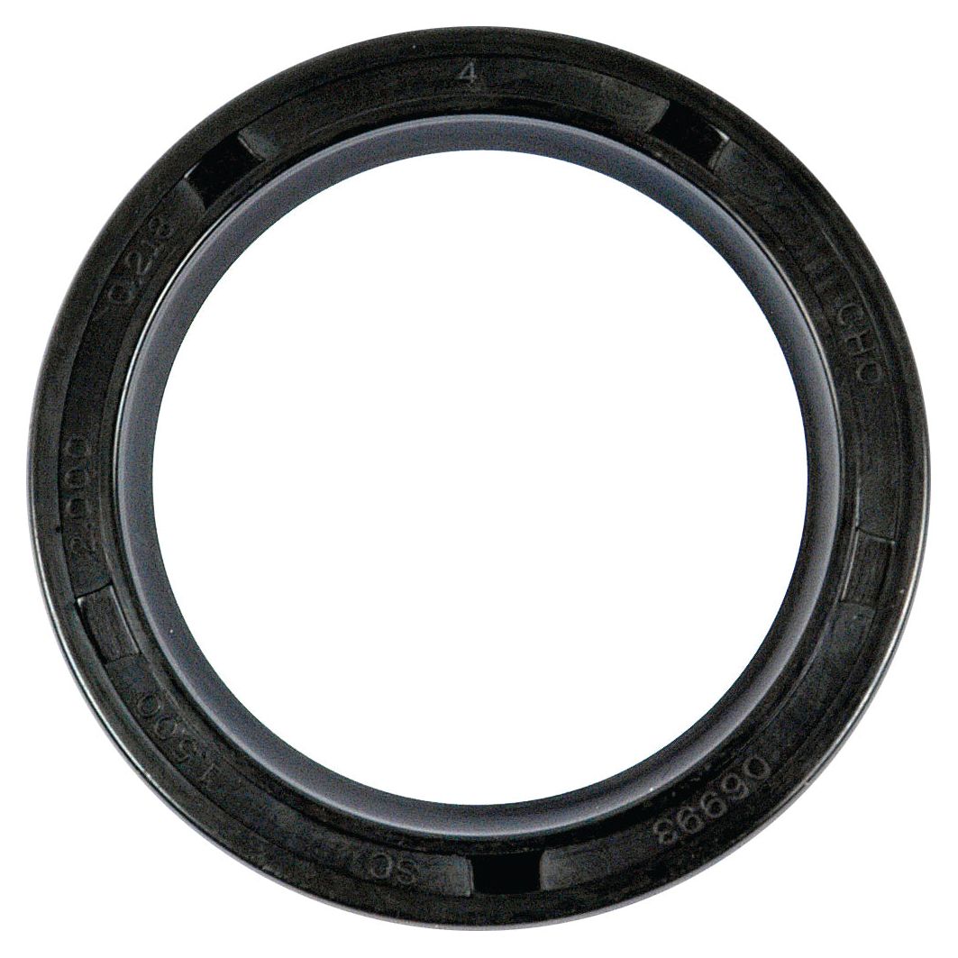 The Sparex Steering Box Seal 37.14 x 50.40 x 2.00mm (Sparex Part No. S.3728) is a black O-ring with a smooth outer surface and an inner diameter, commonly used as a seal in mechanical applications such as the Steering Box Housing of Massey Ferguson tractors.