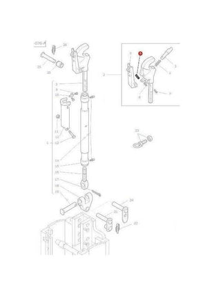 Massey Ferguson Roll Pin - 1441741X1 | OEM | Massey Ferguson parts | Linkage-Massey Ferguson-Farming Parts,Hardware,Roll & Spirol Pins,Towing & Fasteners,Tractor Parts
