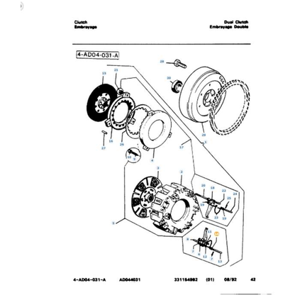 Massey Ferguson Roll Pin 3x24 - 1440389X1 | OEM | Massey Ferguson parts | Hydraulics-Massey Ferguson-Farming Parts,Hardware,Roll & Spirol Pins,Towing & Fasteners,Tractor Parts