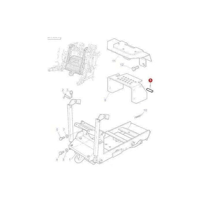 Massey Ferguson Roll Pin 8x22m - 3019541X1 | OEM | Massey Ferguson parts | PTO-Massey Ferguson-Engine & Filters,Engine Covers & Housings,Engine Parts,Farming Parts,Tractor Parts