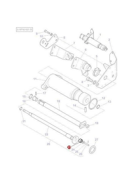 Roller - 898196M2 - Massey Tractor Parts