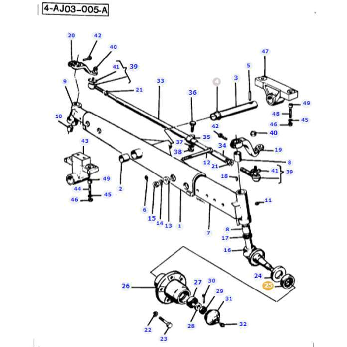 Roller Bearing - 70272712-Massey Ferguson-Bearings,Farming Parts,On Sale,Roller Bearings,Tractor Parts