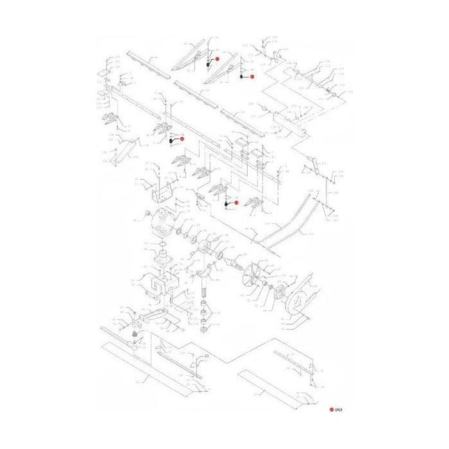 Roller - D49040600 - Massey Tractor Parts