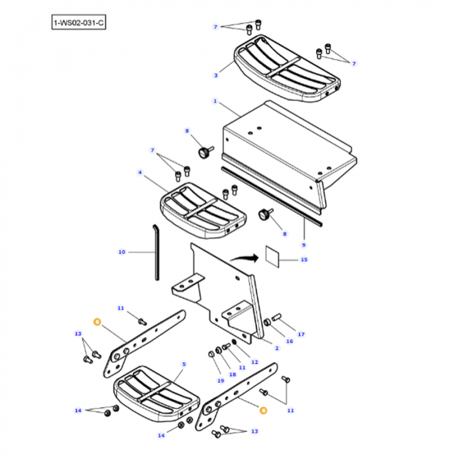 Runner - 4390255M91 - Massey Tractor Parts