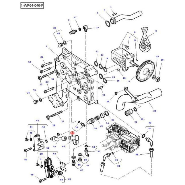 STRAIGHT FITTING - 3019385X91 - Massey Tractor Parts